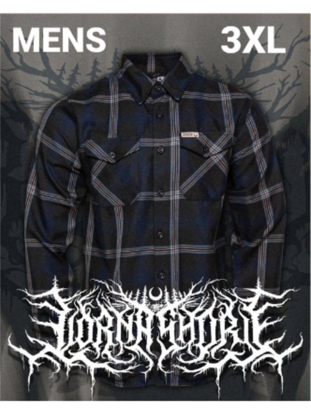 DIXXON Flannel x LORNA SHORE Collab Limited Edition Flannel Shirt - Men's 3XL